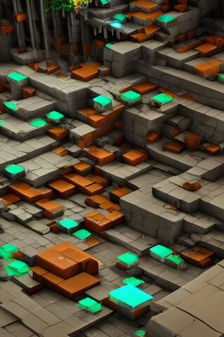 Minecraft Mine Detail
