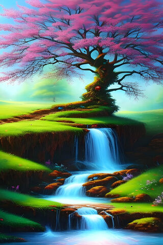 Enchanted Spring Oasis ..