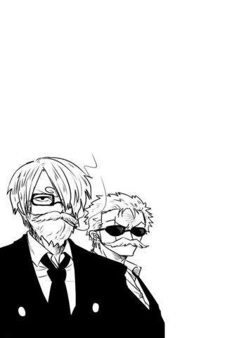 Stylish Duo in Black an..