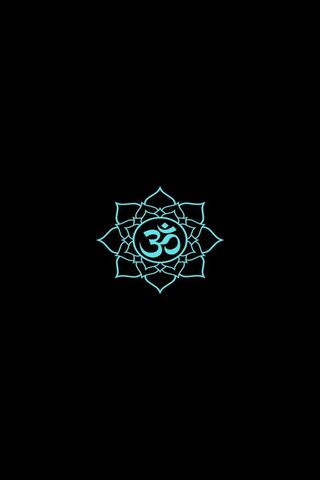 Serene Om Symbol 🌌✨