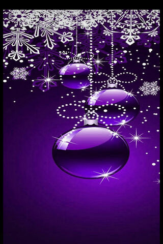 Sparkling Purple Christ..