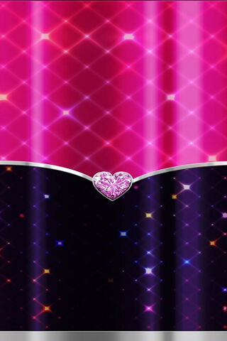 Sparkling Heart Background 💖✨