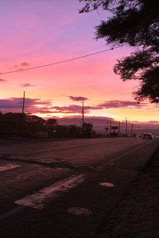 Serene Sunset Over the ..