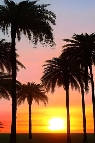 Sunset Serenity 🌅🌴