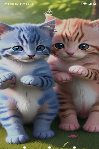 Adorable Kittens in a P..