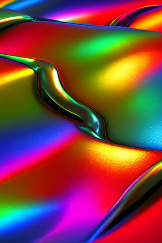 Colorful Liquid Waves 🌈✨