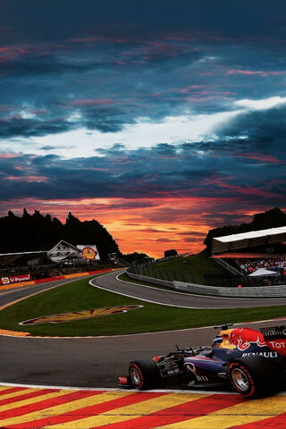 Racing into the Sunset ..