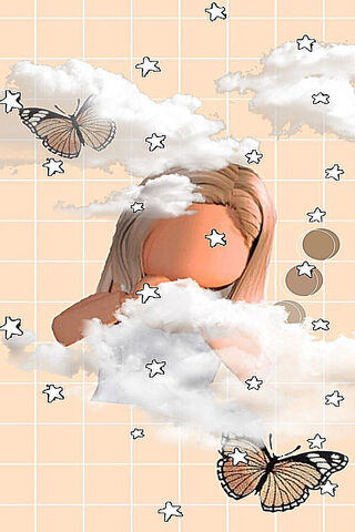 Dreamy Clouds and Butte..