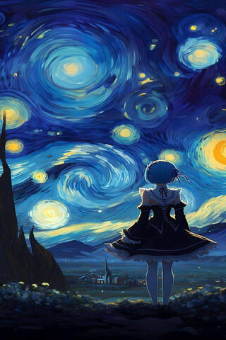 Dreamy Night Under Star..
