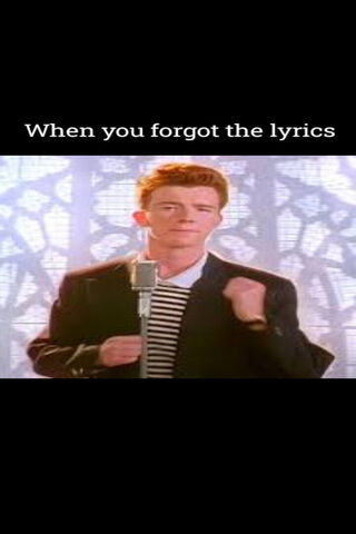 When the Lyrics Slip Your Mind 🎤😅