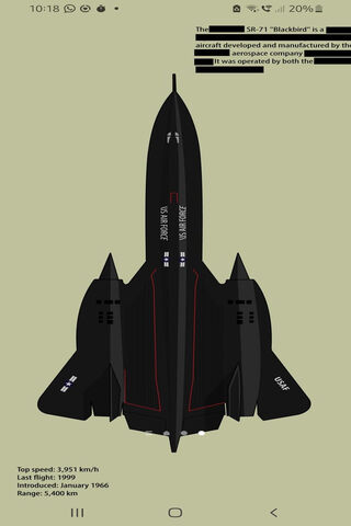 The Legendary SR-71 Bla..