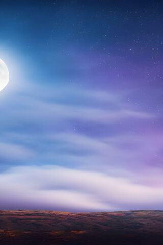 Enchanted Moonlit Sky 🌙✨