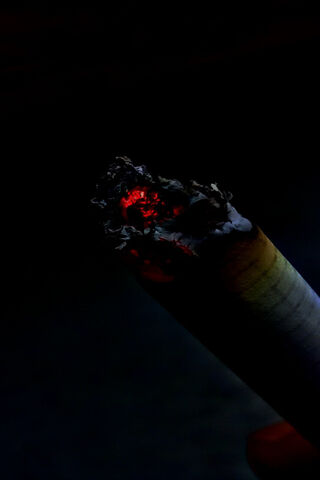 Glowing Ember of a Cigarette 🔥