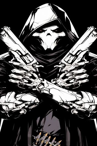 Dark Avenger: The Grim Guardian ⚔️💀