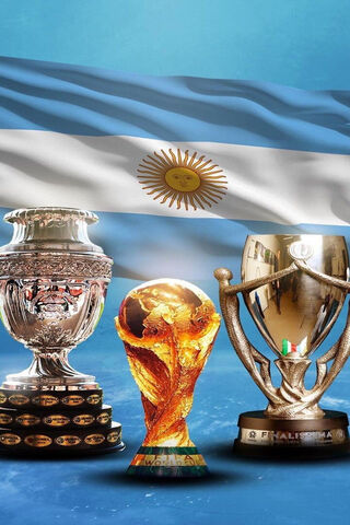 Argentina's Glory: A Celebration of Trophies 🏆🇦🇷