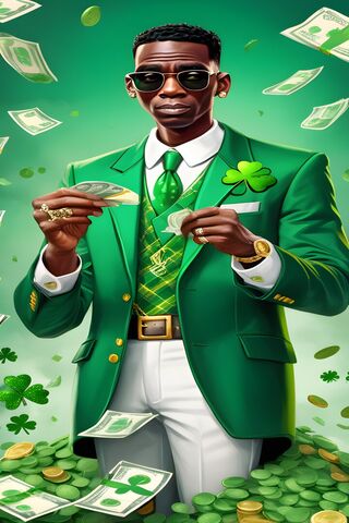 Saint Dolph: The Patron of Prosperity 🍀💰
