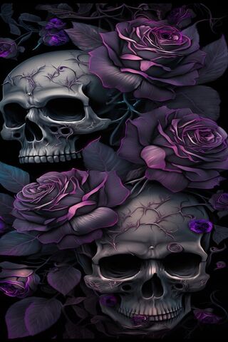 Skull N Roses