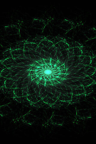 Mesmerizing Green Fract..