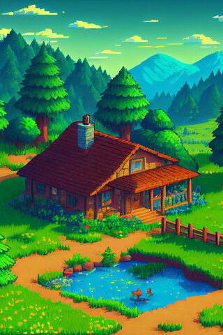 Cozy Cabin in the Woods 🌲🏡