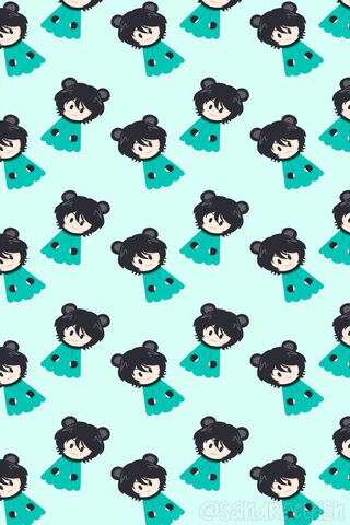 Cute Character Pattern 🌟