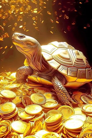 Golden Treasure Turtle 🐢💰