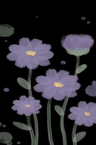 Dreamy Purple Blooms 🌸✨