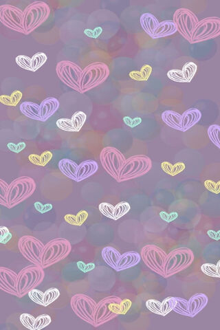 Whimsical Heart Pattern..
