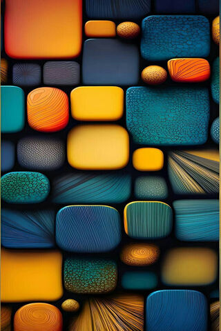 Colorful Abstract Block..