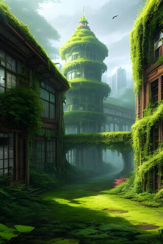 Enchanted Overgrown Cit..