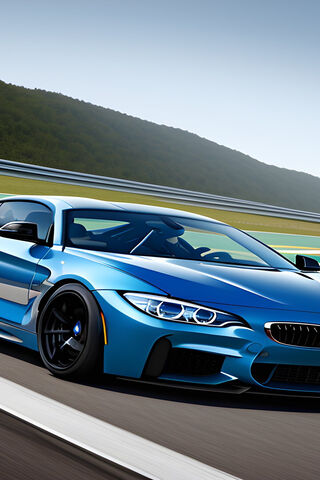 Sleek Blue Speedster 🚗💨