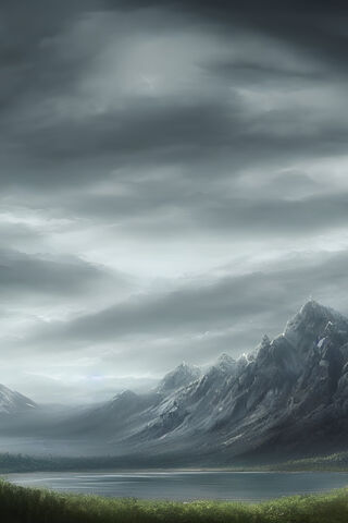 Serene Mountain Reflect..