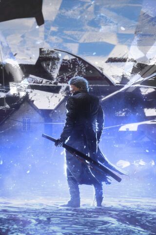 Epic Warrior in a Frozen Realm ❄️⚔️
