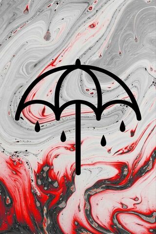 Umbrella in a Swirl of Colors ☔️🎨