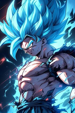 Super Saiyan Blue Power..