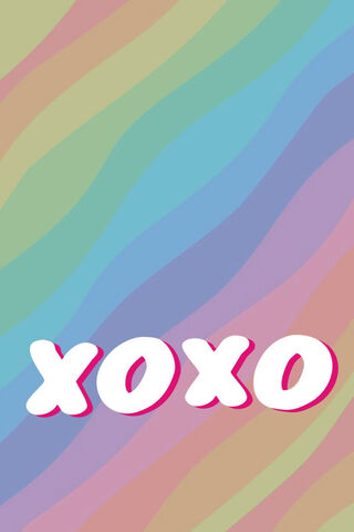 Colorful XOXO Vibes 🌈💖