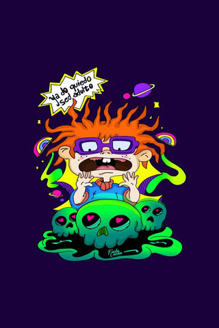 Cosmic Chaos with Chuckie! 🌌👾