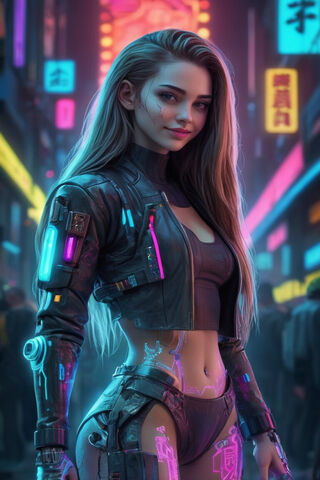 Neon Dreams: A Cyberpunk Vision 🌌✨