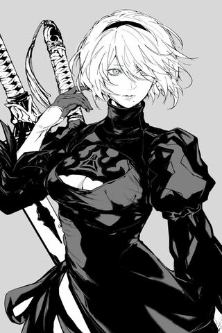 Elegant Warrior in Black 🗡️✨