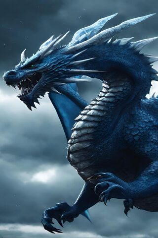 Majestic Blue Dragon 🐉✨