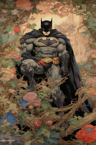 Batman in Nature's Embr..