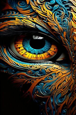 Cat's Eye Abstract.3