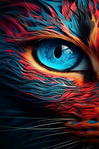 Cat's Eye Abstract.2