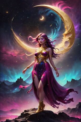 Celestial Goddess 🌙✨