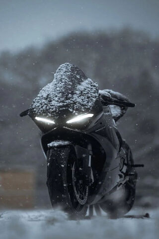 Ducati Panigale V4: The Winter Warrior ❄️🏍️