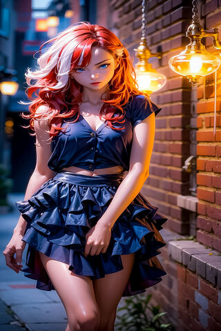 Fight Amine Girl Dark