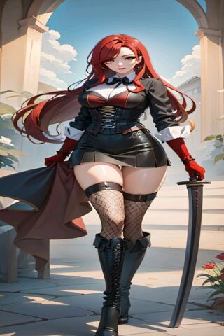 Enigmatic Warrior in a ..