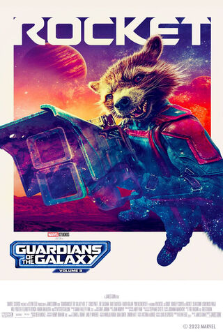 Rocket Raccoon Takes Ce..