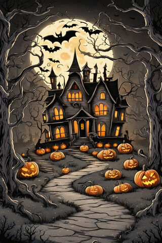 Spooky Halloween Mansion 🎃🏰