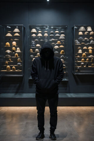 Man With Hoodie