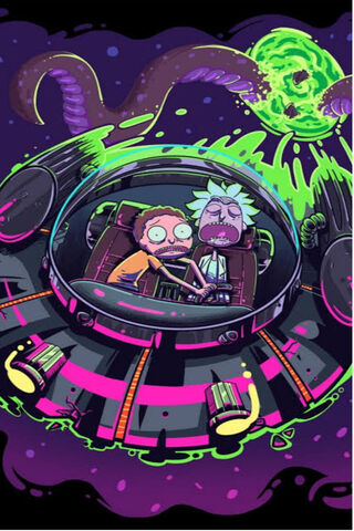 Galactic Adventures with Rick and Morty! 🚀👽